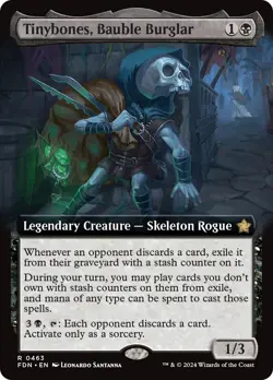 Tinybones, Bauble Burglar (Extended Art) [Foundations] - Image 1