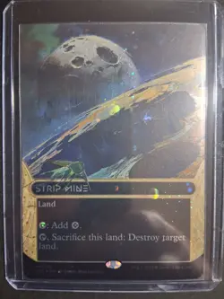 Strip Mine (0130) (Galaxy Foil) - Light Play - MTG - EOE - Stellar Sights - Image 1