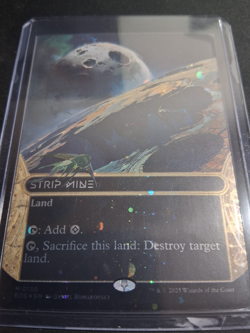 Strip Mine (0130) (Galaxy Foil) - Light Play - MTG - EOE - Stellar Sights - Image 3