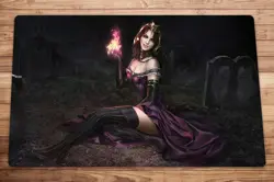 MTG Liliana Vess Trading Card Game MTG Playmat TCG CCG Mat Free Bag - Image 1