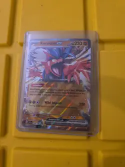 Pokemon TCG Koraidon EX Scarlet & Violet Base Set Holo Double Rare Card 125/198 - Image 1