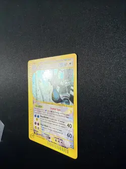 Aquapolis Kingdra Holo Crystal 148/147 Secret Rare Pokemon Card - Image 2