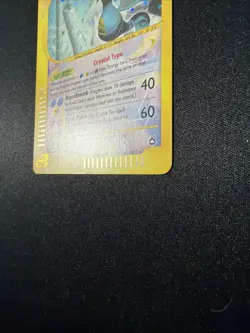 Aquapolis Kingdra Holo Crystal 148/147 Secret Rare Pokemon Card - Image 5