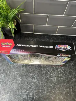 Pokemon TCG Prismatic Evolutions Premium Figure Collection ✅ NO WARNING LABEL 🔥 - Image 4