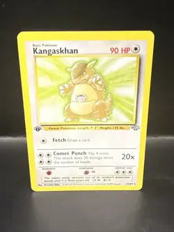 Pokemon Kangaskhan 21/64 1st Edition Non-Holo Jungle Pokemon TCG - Image 3
