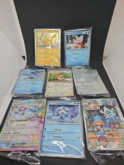 Pokemon 2025 Holiday Calendar Sealed Stamped Promos (COMPLETE SET OF 8) NEW - Image 1