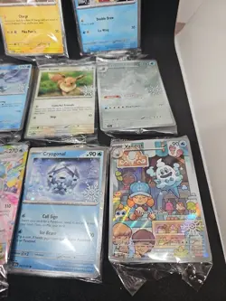 Pokemon 2025 Holiday Calendar Sealed Stamped Promos (COMPLETE SET OF 8) NEW - Image 3