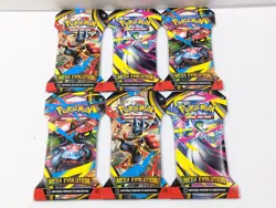 Pokemon TCG Mega Evolution Blister Pack LOT of 6 BRAND NEW FACTORY SEALED - Image 1