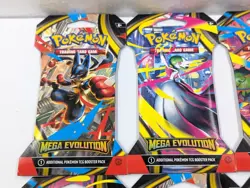 Pokemon TCG Mega Evolution Blister Pack LOT of 6 BRAND NEW FACTORY SEALED - Image 2