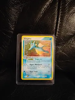 Pokemon Kingdra 12/109 EX Team Rocket Returns Holo Rare LP - Image 1