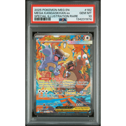 PSA 10 2025 Pokemon Mega Evolution Kangaskhan EX Special Illustration Rare - Image 1