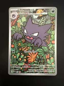 Haunter MEP EN 027 Pokemon TCG Mega Evolution Black Star Promo NM - Image 1