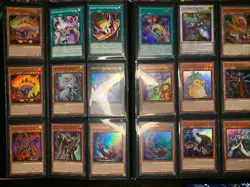 Yugioh Binder Collection Lot Foil Super Ultra Rares XYZ Synchro Spell Trap More - Image 4