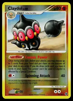 Pokemon Card - Claydol Great Encounters 15/106 Rare Reverse Holo - Image 1