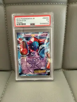 Deoxys EX Black Star Promo Holo BW82 - Pokemon Card - PSA 5 - Image 1