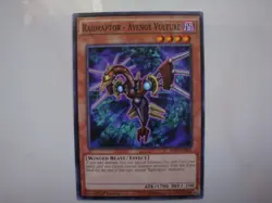 *** YU-GI-OH! - RAIDRAPTOR - AVENGE VULTURE *** Winged Beast/Effect Card !!! - Image 1