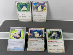 Pokemon Lot of Cards and Stickers All Snorlax #143 Snorlax Only Lot of 19 - Image 2