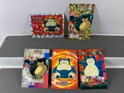 Pokemon Lot of Cards and Stickers All Snorlax #143 Snorlax Only Lot of 19 - Image 4