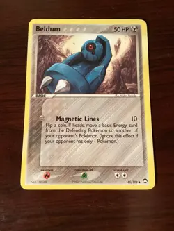 Pokemon EX Power Keepers Common Card - Beldum 45/108 - Image 1