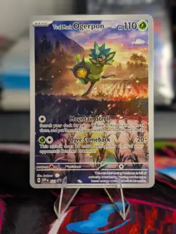 Teal Mask Ogerpon 123 Sv: Scarlet & Violet Promo Cards Holo - Image 1
