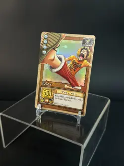 One Piece Trading Card Game | WJ-01 Rufy BANDAI Vintage RARE Promo - Image 1