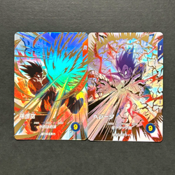 S3190 Son Goku & Vegeta Holo EXR EX1-001 003 Dragon Ball Super Divers Cards N19 - Image 1
