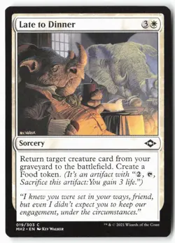 Late to Dinner - Modern Horizons 2 (19) - MTG - Image 1