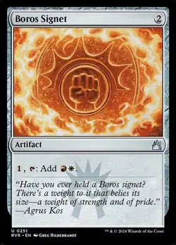 1x Boros Signet NM Eng MTG - Ravnica Remastered - Image 1