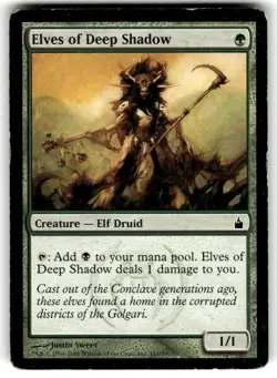 Elves of Deep Shadow Ravnica: City of Guilds Regular MTG - Image 1