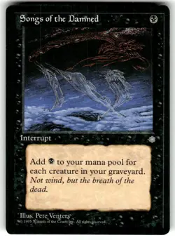Ice Age Magic: The Gathering Songs of the Damned MTG - Image 1