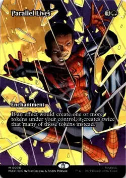 MTG Parallel Lives (Borderless) Normal NM Marvel Eternal-Legal Magic 36 - Image 1
