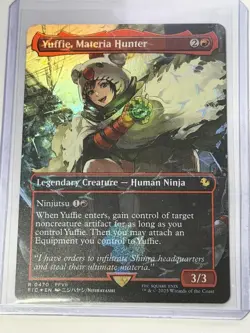 Yuffie, Materia Hunter Borderless Final Fantasy Chocobo Track Foil 470 - Image 1