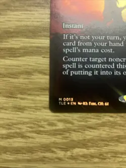 MTG - NM - Force of Negation (Borderless) - Avatar: TLA - #0013 - FOIL - Image 5