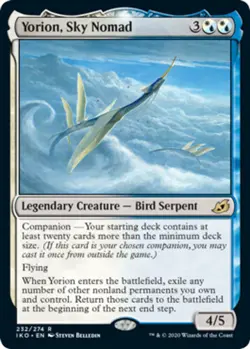 1x Yorion, Sky Nomad NM-Mint, English Ikoria: Lair of Behemoths MTG Magic - Image 1