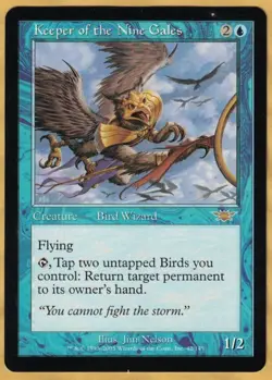 Keeper of the Nine Gales (Legions, Rare, English, 2003) MTG - Image 1