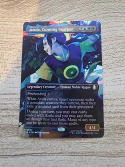 Azula, Cunning Usurper (Borderless) Avatar: The Last Airbender Foil - Image 1