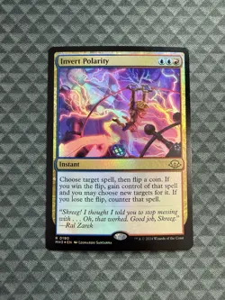 MTG Invert Polarity #0190 Foil Rare Modern Horizons 3 (MH3) - Image 1