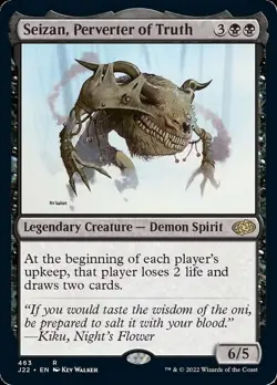 Seizan, Perverter of Truth [Jumpstart 2022] Magic MTG - Image 1