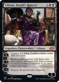 Liliana, Death's Majesty [Jumpstart 2022] Magic MTG - Image 1