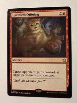 Harmless Offering 0625 | Magic the Gathering MTG | Foundations | Rare | NM - Image 1