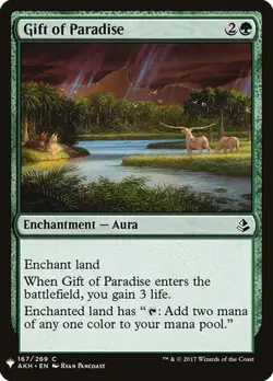 1x Gift of Paradise NM Eng MTG - The List - Image 1