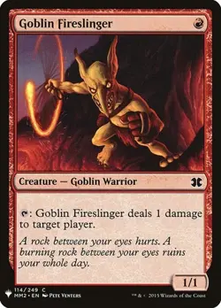 1x Goblin Fireslinger NM Eng MTG - The List - Image 1