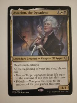 Astarion the Decadent NM/M Baldurs Gate MTG Magic the Gathering - Image 1