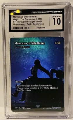 MTG - Memories of Nibelheim - Stroke of Midnight (Showcase) Final Fantasy 26 - Image 1