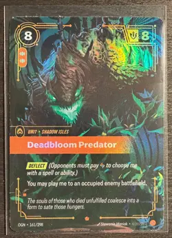 Deadbloom Predator OGN 161/298 Epic Riftbound League of Legends - Image 1