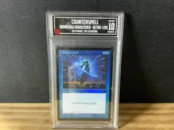 MTG Magic Dominaria Remastered - Retro Frame FOIL Counterspell TCCG 10 Gem Mint - Image 1