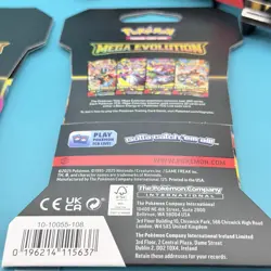 4x Lot Pokemon TCG Mega Evolutions Sleeved Booster Packs - Full Art Set SEALED! - Image 4