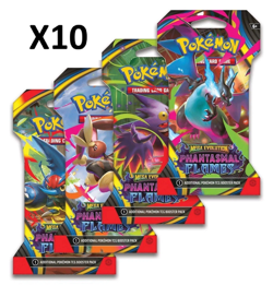🔥 X10 Pokemon ME02 Phantasmal Flames Blister Packs ASSORTED ✅ - Image 1