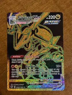 Pokemon Rayquaza VMAX Silver Tempest TG29/TG30 Holo Secret Rare NM/M - Image 1