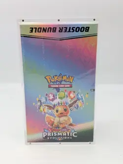 Pokemon SV8.5 Prismatic Evolutions Booster Bundle Sealed Display Case - Image 1